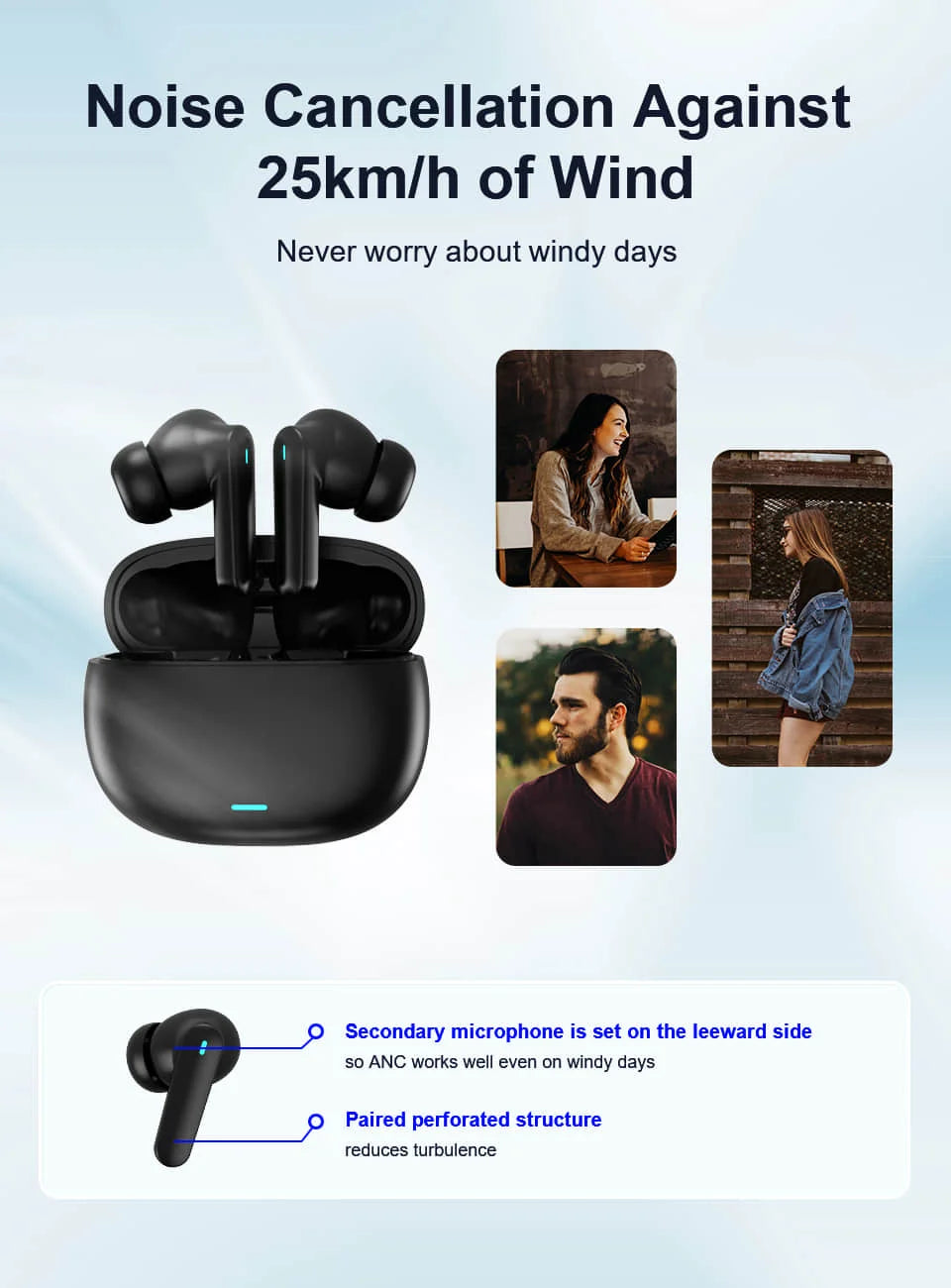 Beatfade T20 ANC Bluetooth Earbuds