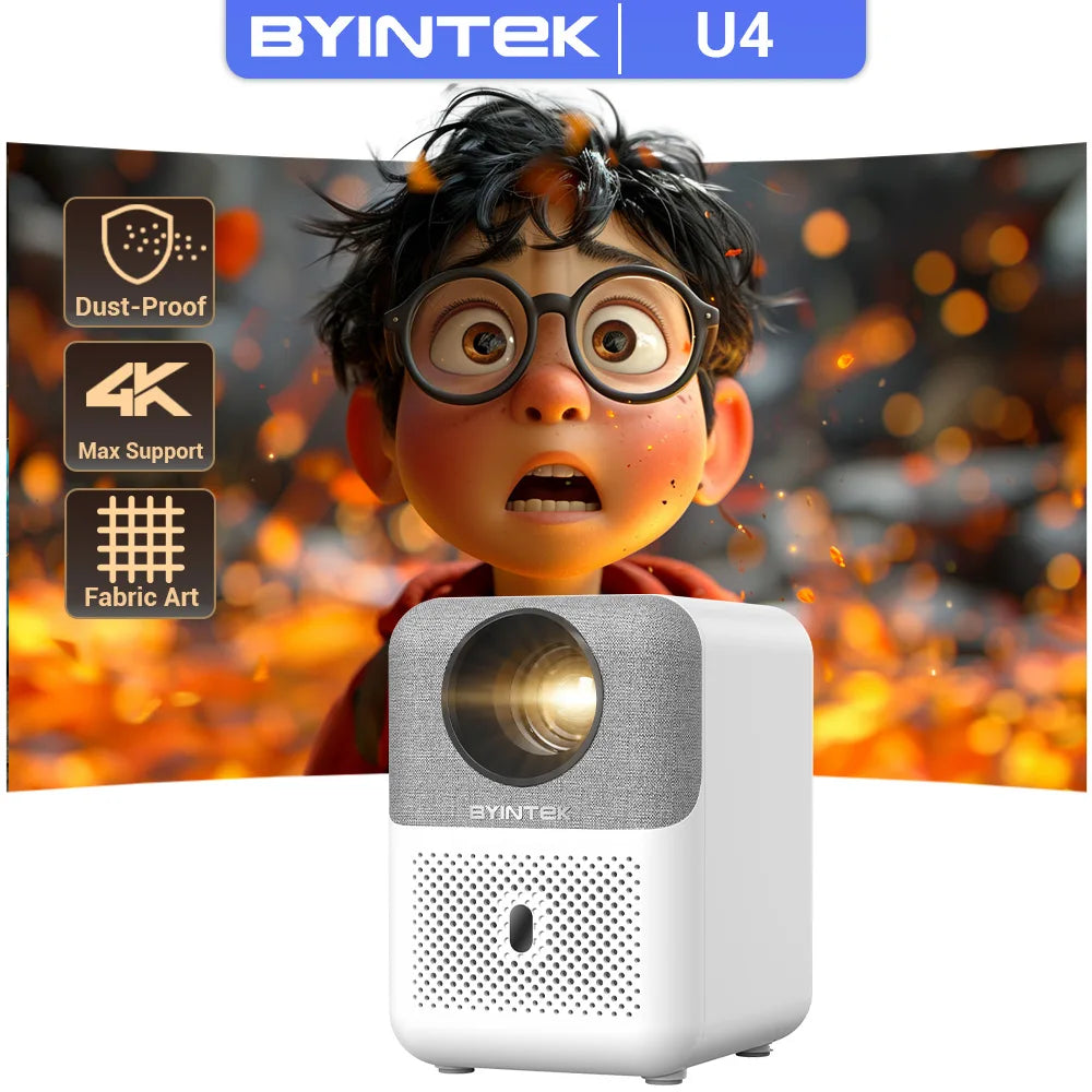 BYINTEK Household Theater Projector