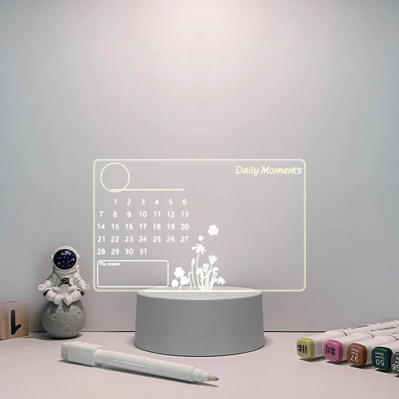 Changing Screen Board Night Lamp