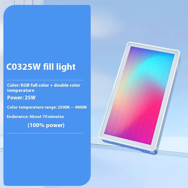 Portable 40W RGB Fill Light Photography
