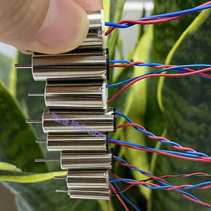 1PC DC 3V-3.7V Coreless Motor 0408,412,612,615,617.716,720,816,8520,1020 High Speed RC Drone Strong Magnetic DIY Aircraft
