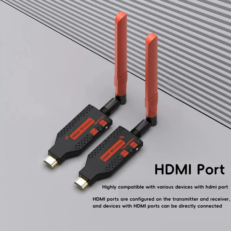 1080P 150m Wireless HDMI Extender 1 TX to 4 Splitter