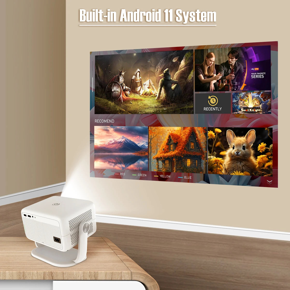 Magcubic Native360° Projector