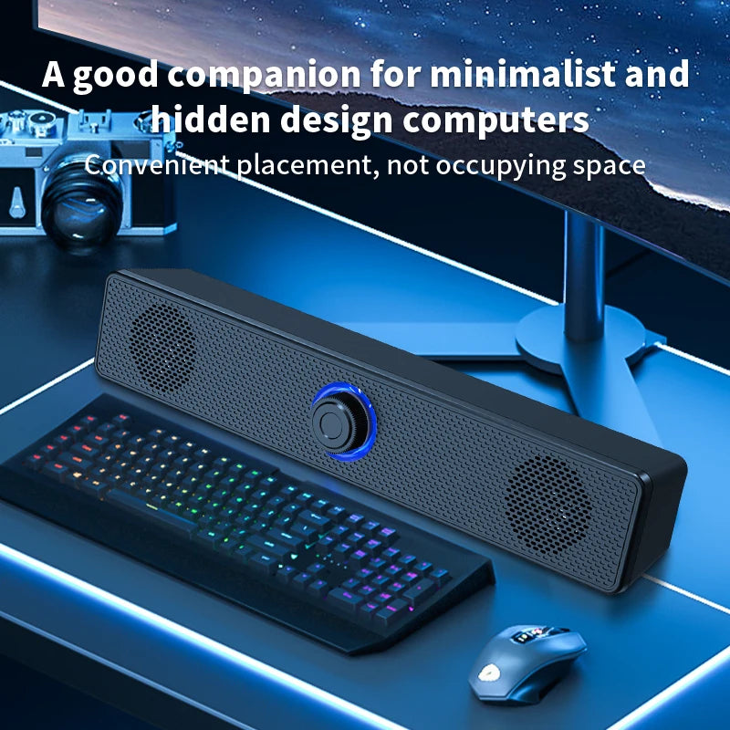 Long Desktop Dual Speaker