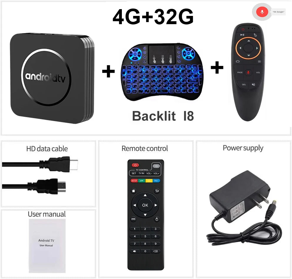 Android 14 TV Box Q11 8K Set Top Box