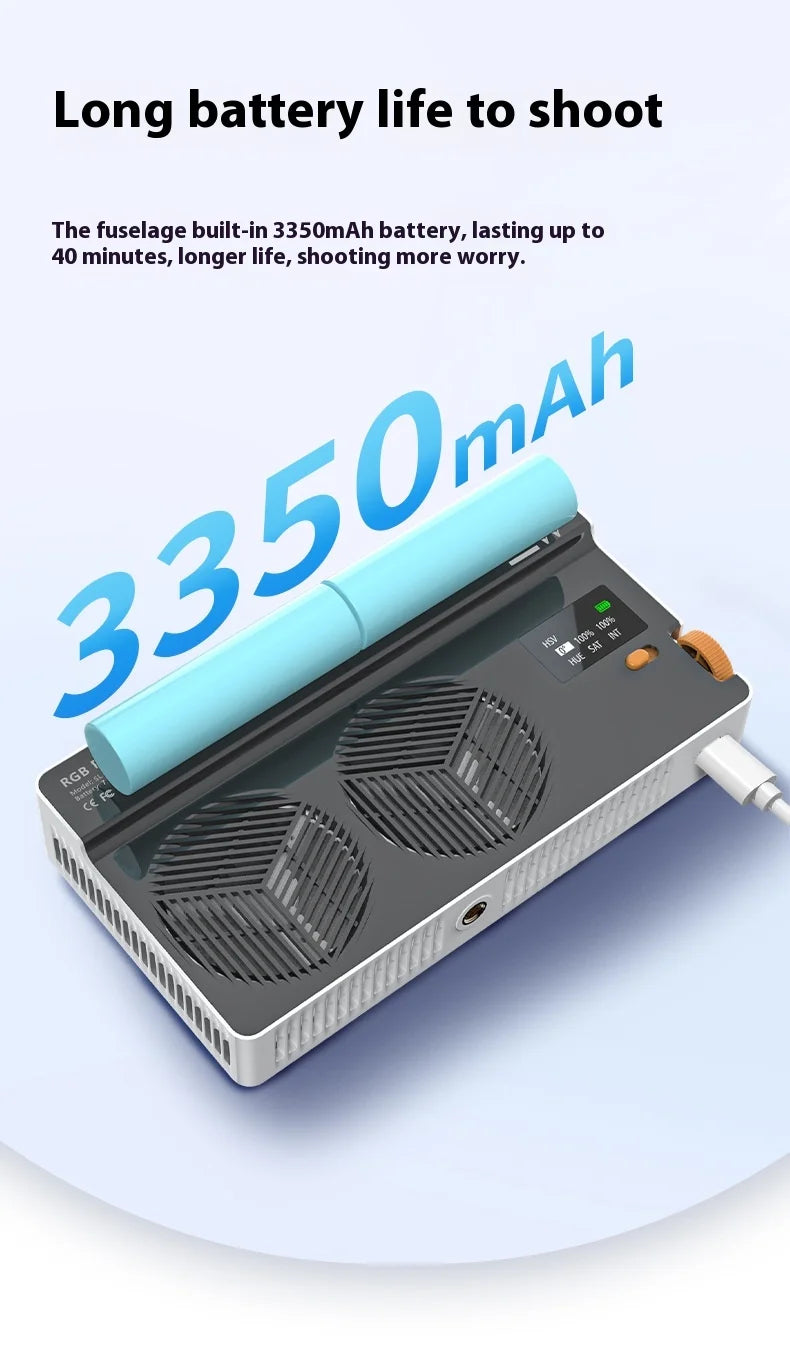 Portable 40W RGB Fill Light Photography