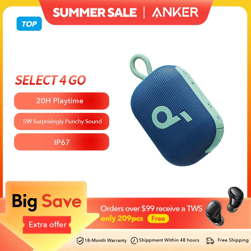Soundcore Select 4 Go Bluetooth Speaker