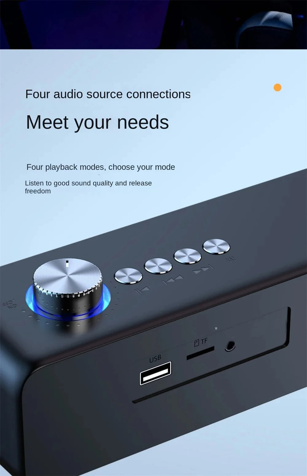 Bluetooth Subwoofer Soundbar