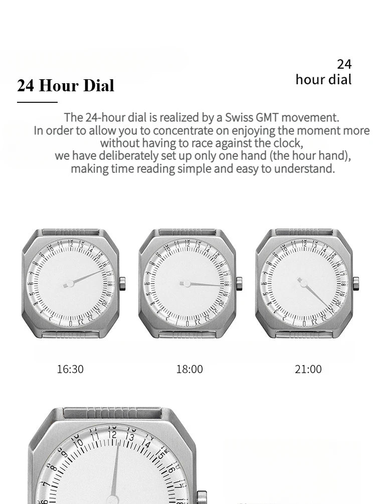 Swiss Men's Fashion Square Watch