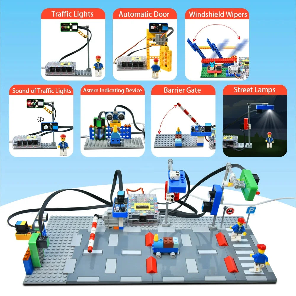 Kidsbits Intelligent Traffic System Kit for Kids