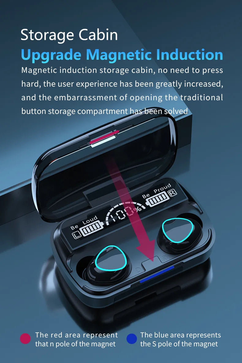 M10 Earphone Wireless Headset