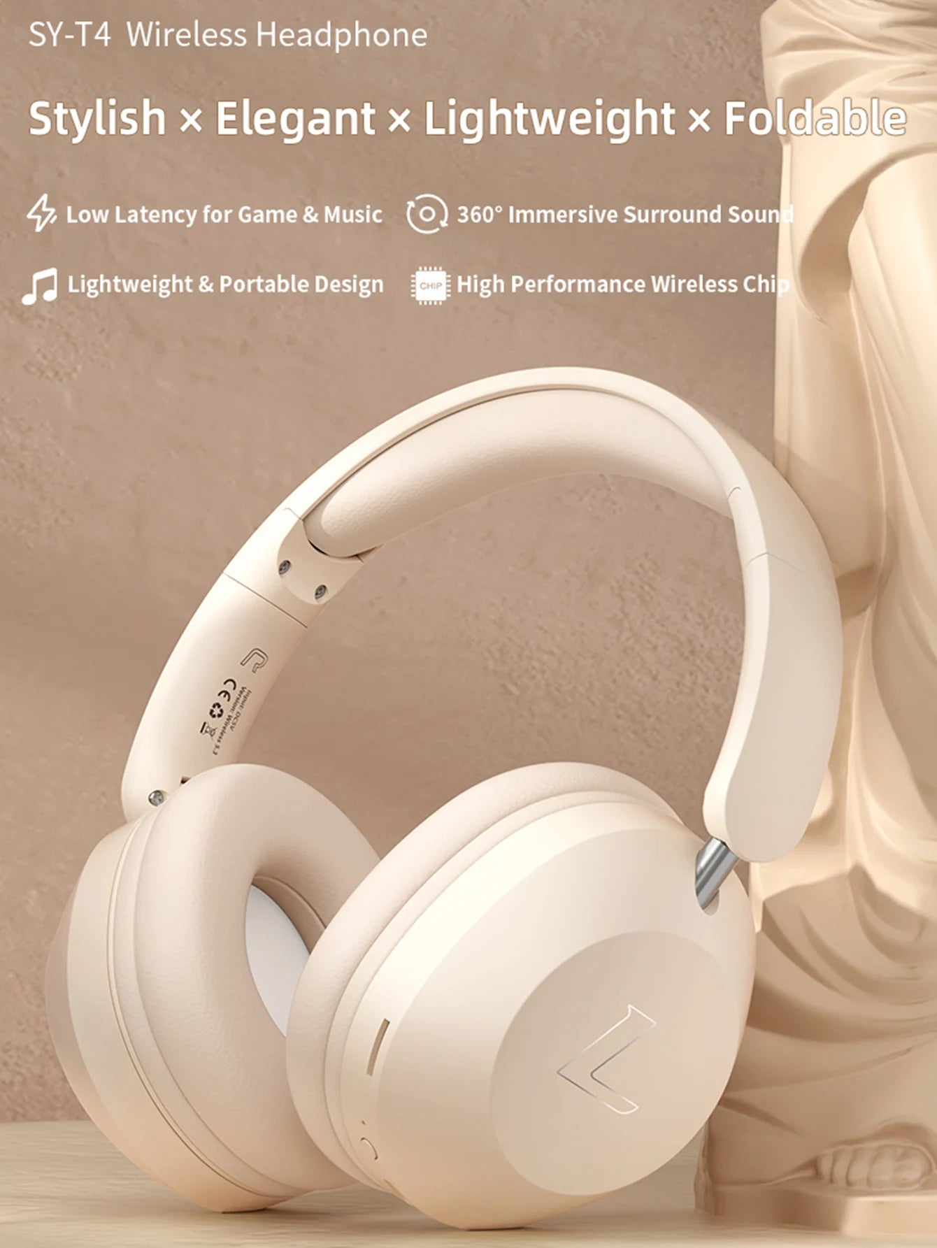 Over-ear Bluetooth Headphones