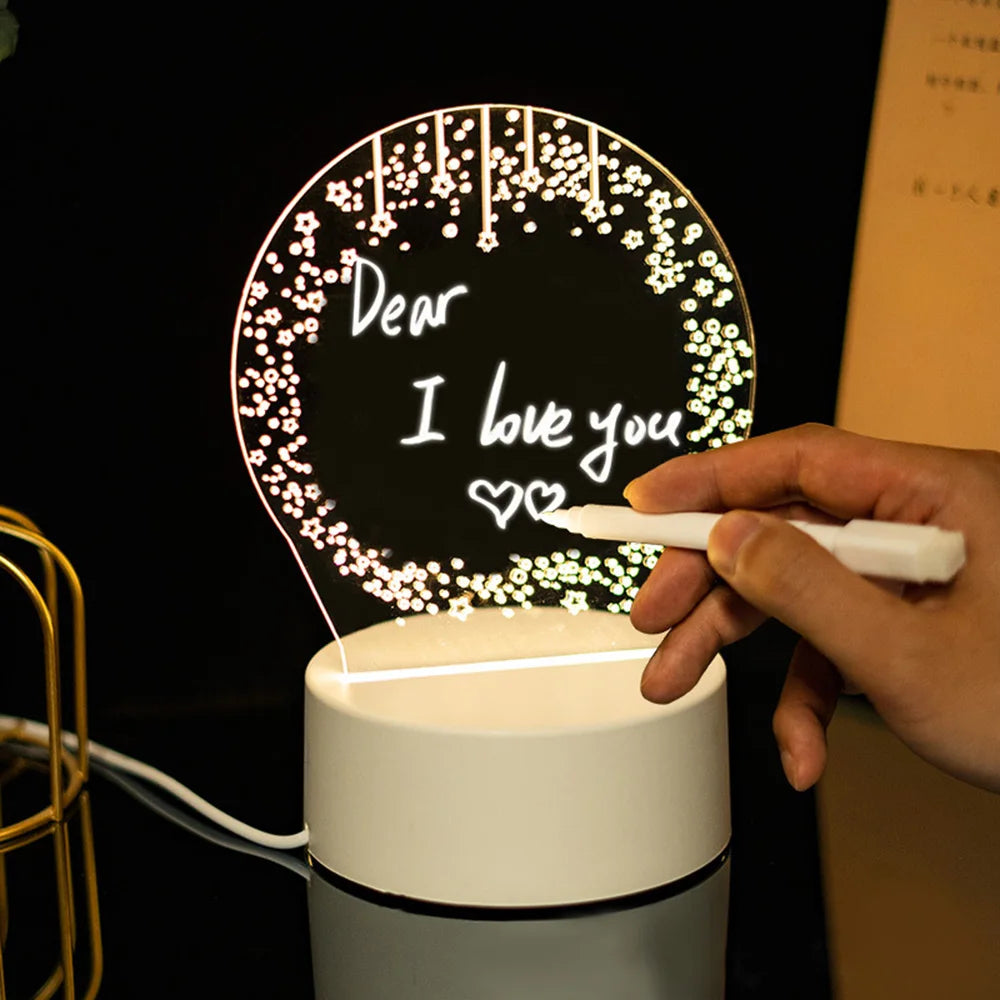 Changing Screen Board Night Lamp