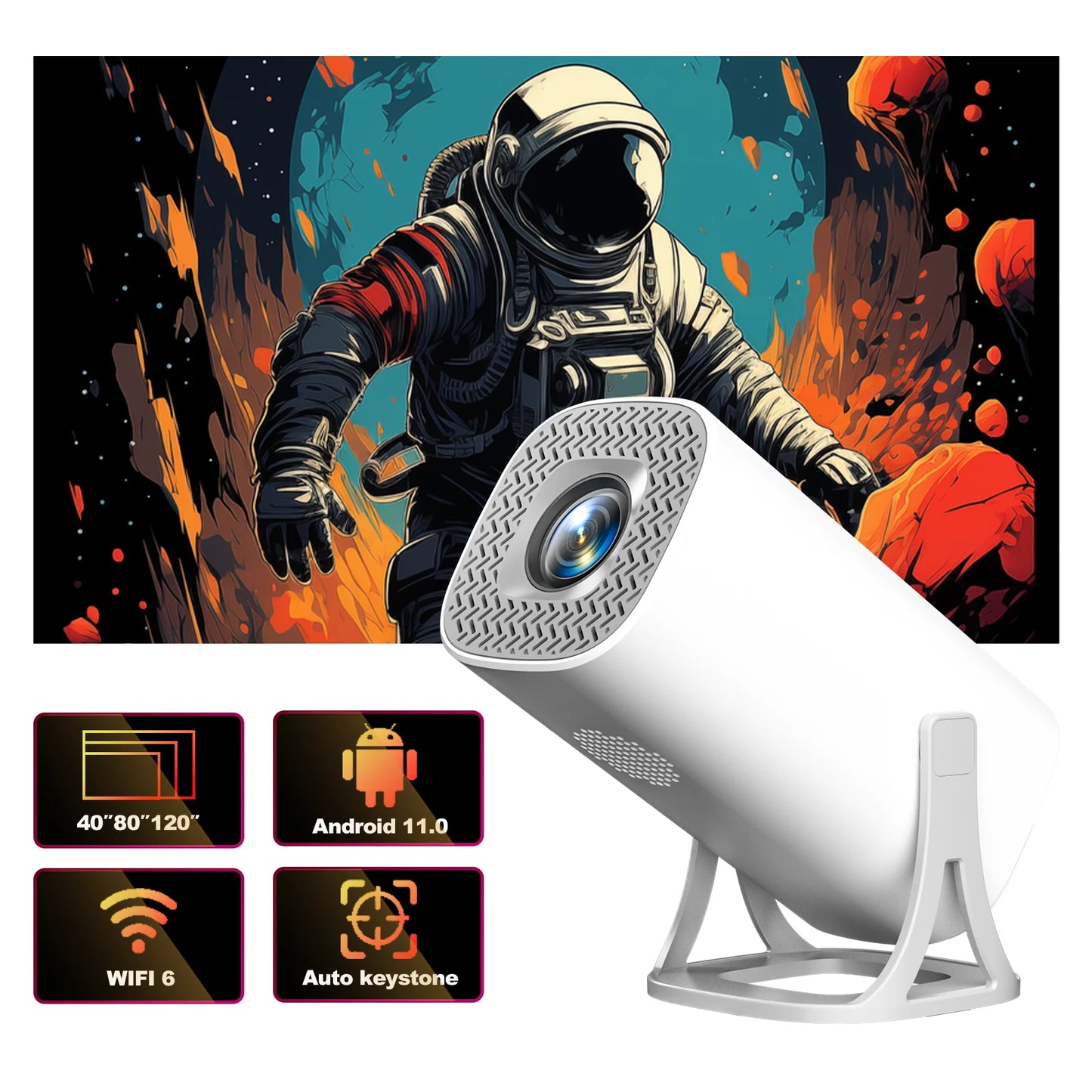 HONGTOP Mini Projector