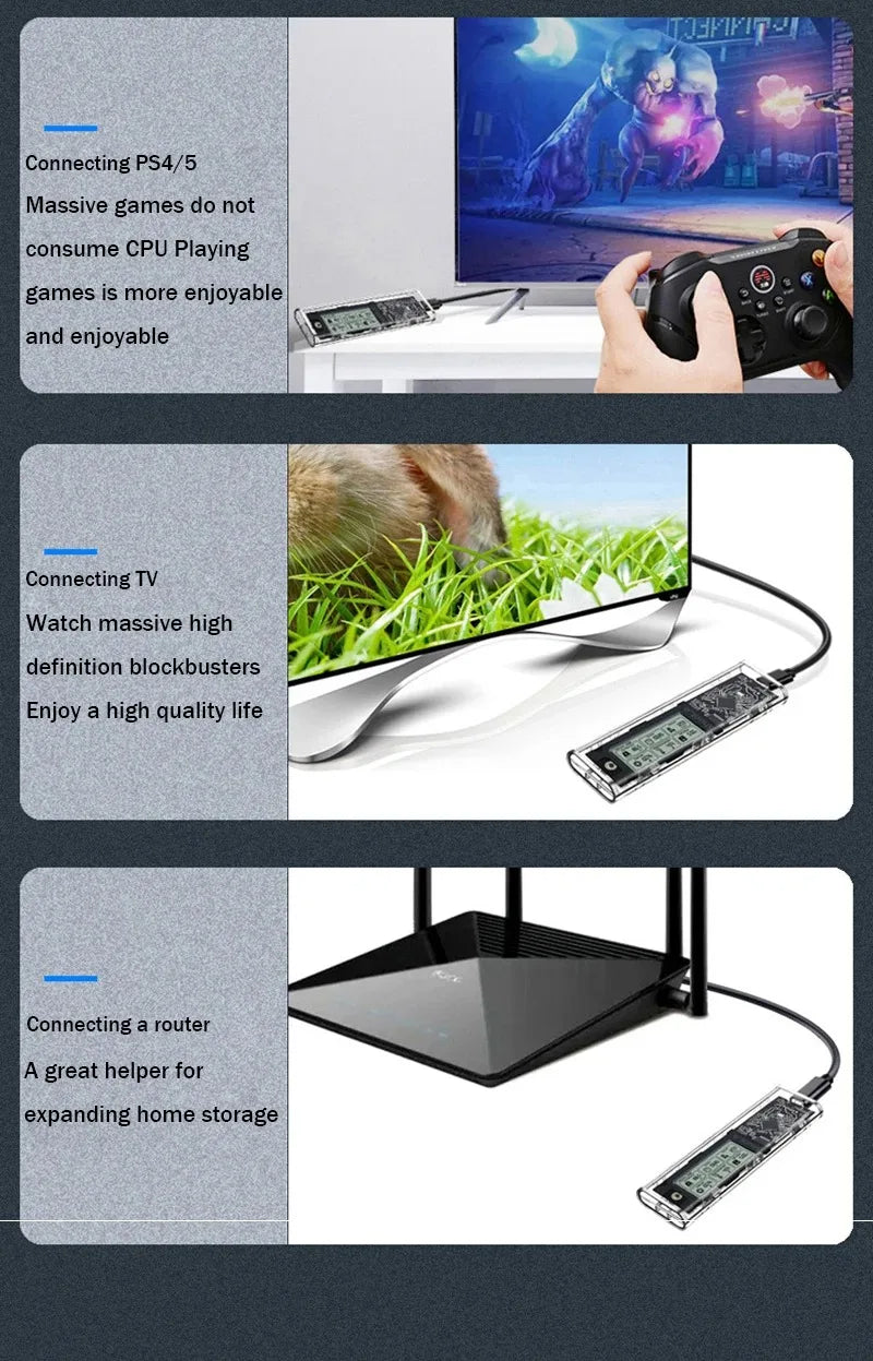 Dual Protocol SSD Cover