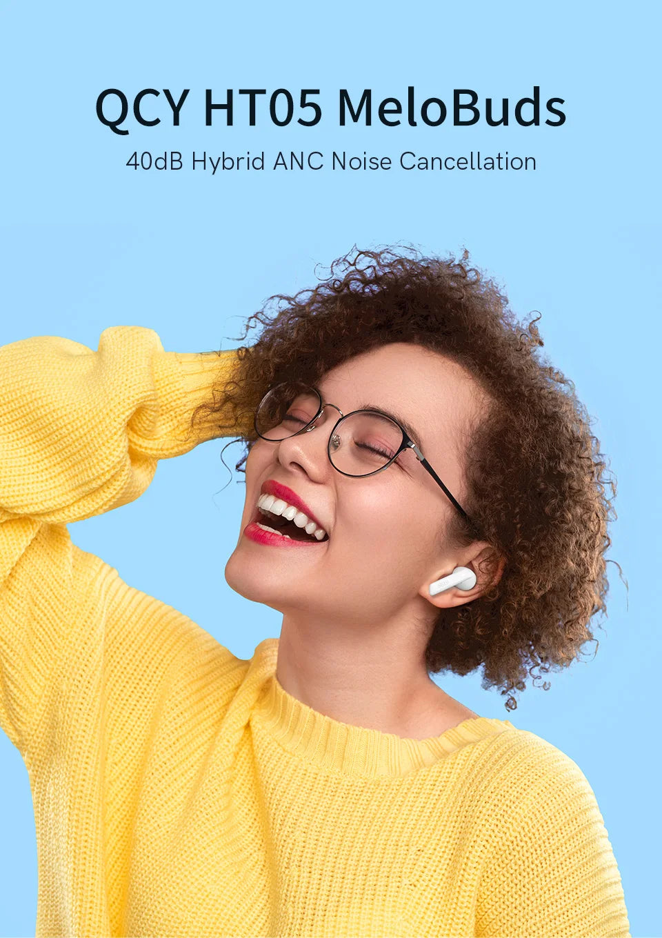QCY HT05 ANC Wireless Earphone