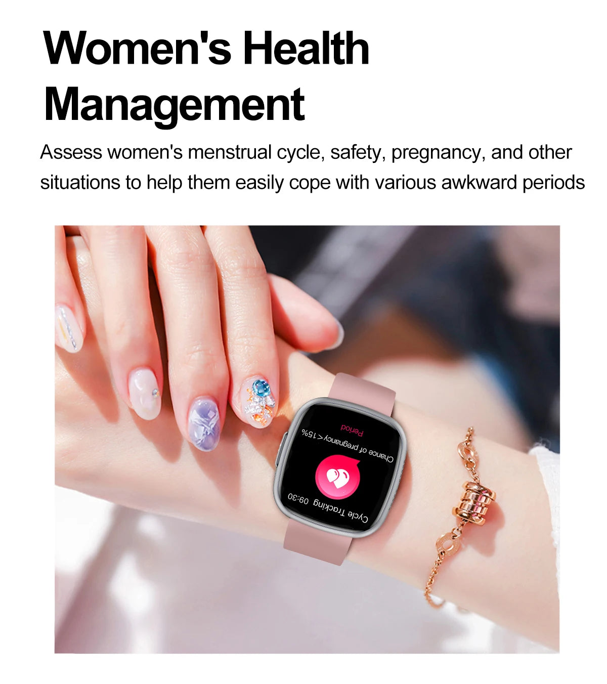 ECG Blood Pressure Health Smart Watch