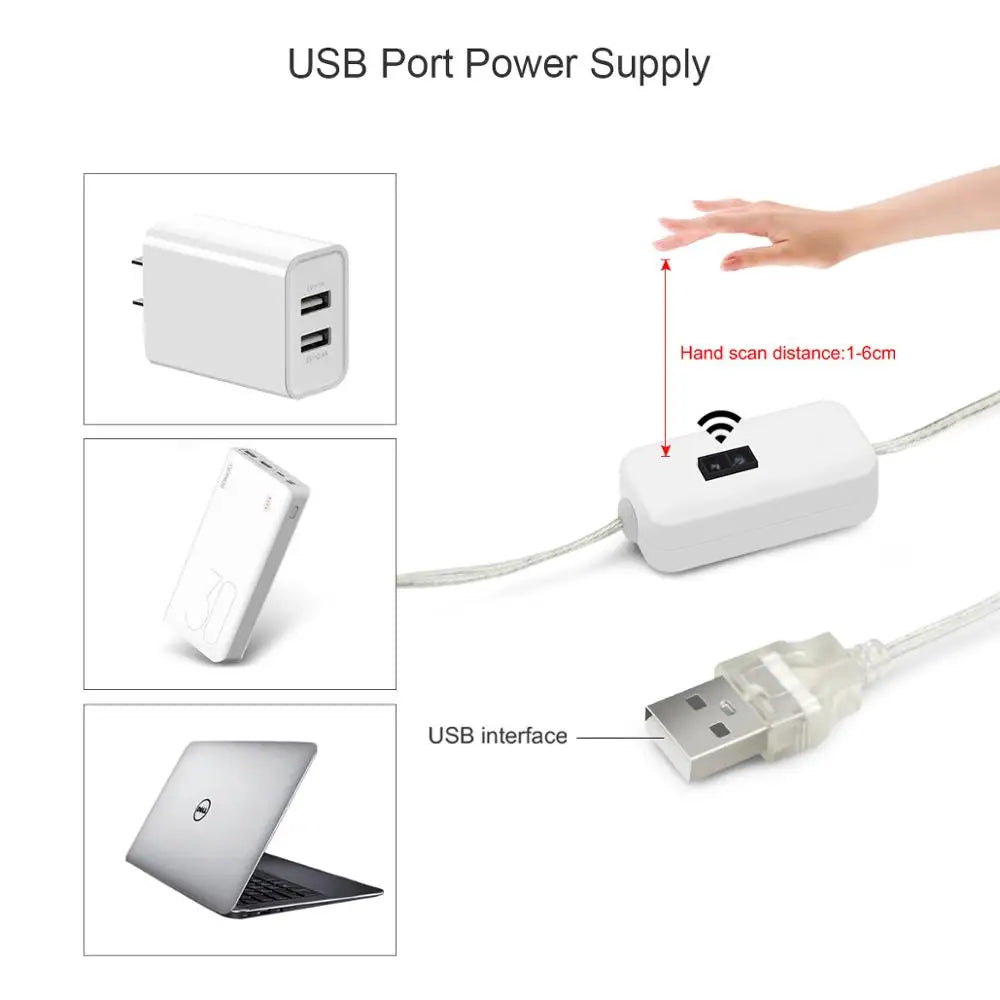 Hand Sensor LED Under Cabinet Light Kit