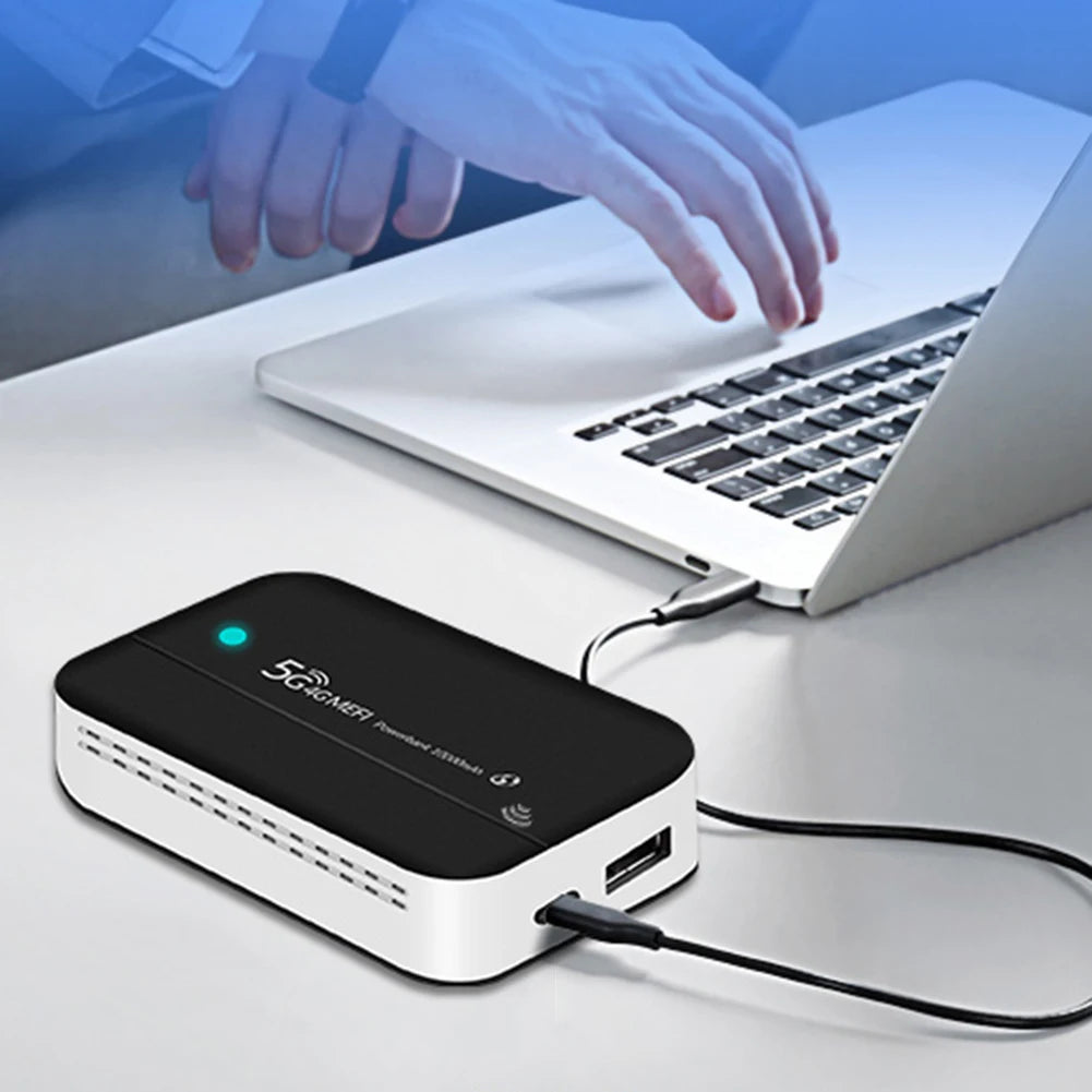 5G MiFi Modem with SIM Card Slot