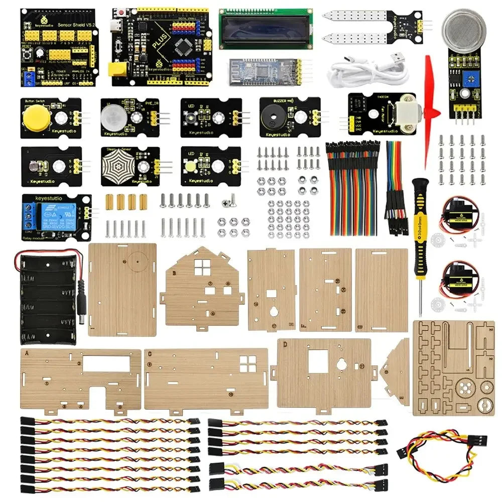Keyestudio Smart IOT Home STEM Programming Kit for Kids