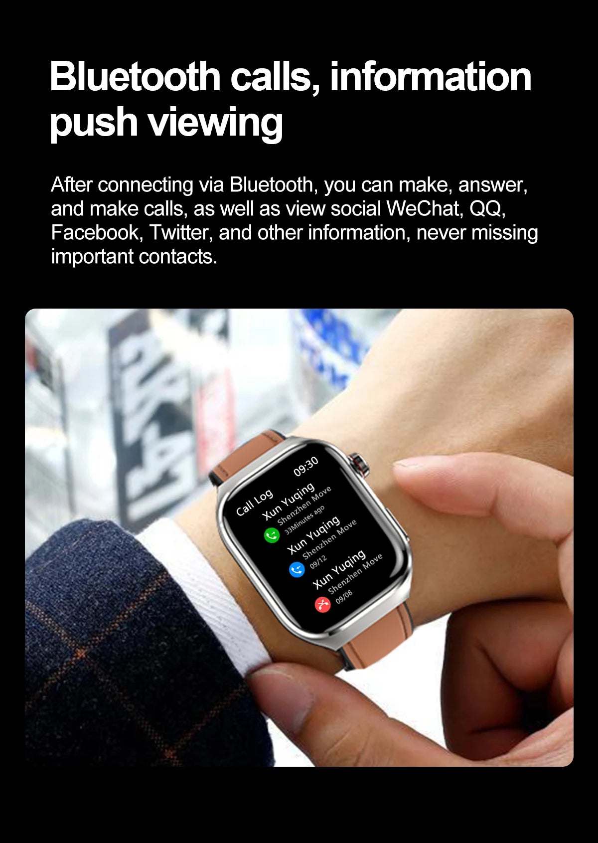 Uric Acid Body Fat Smartwatch