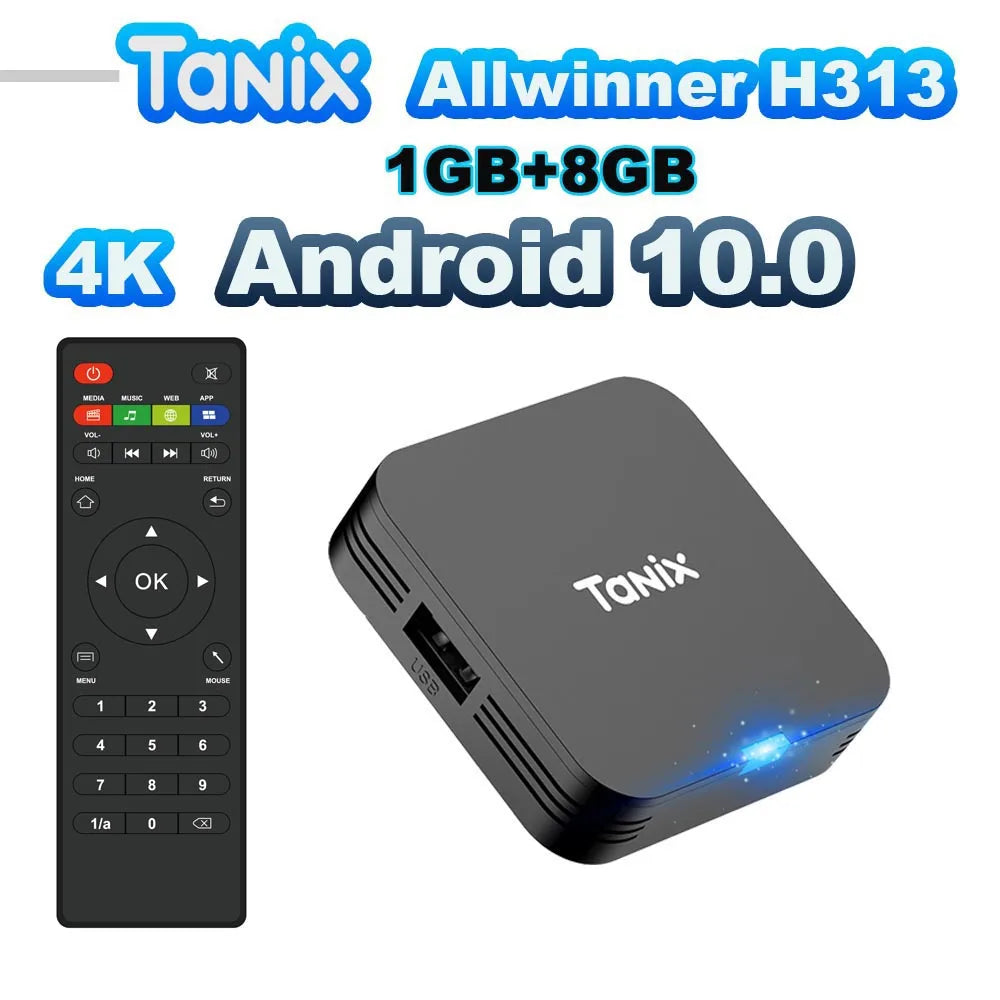 Tanix TX1 Allwinner H313 Android 10.0 TV BOX