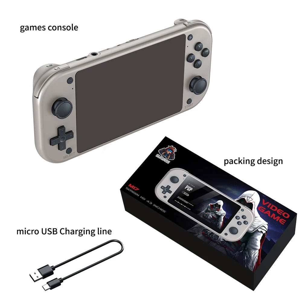 BOYHOM M17 Retro Handheld Video Game Console