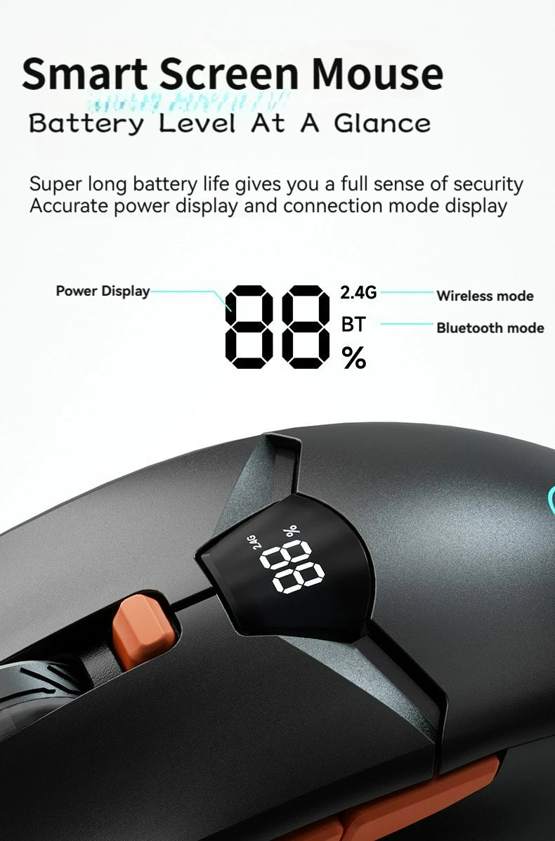Semi-Dark Wireless Bluetooth Mouse
