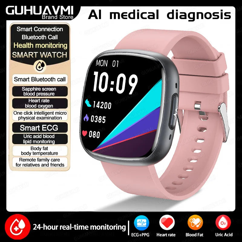 ECG Blood Pressure Health Smart Watch