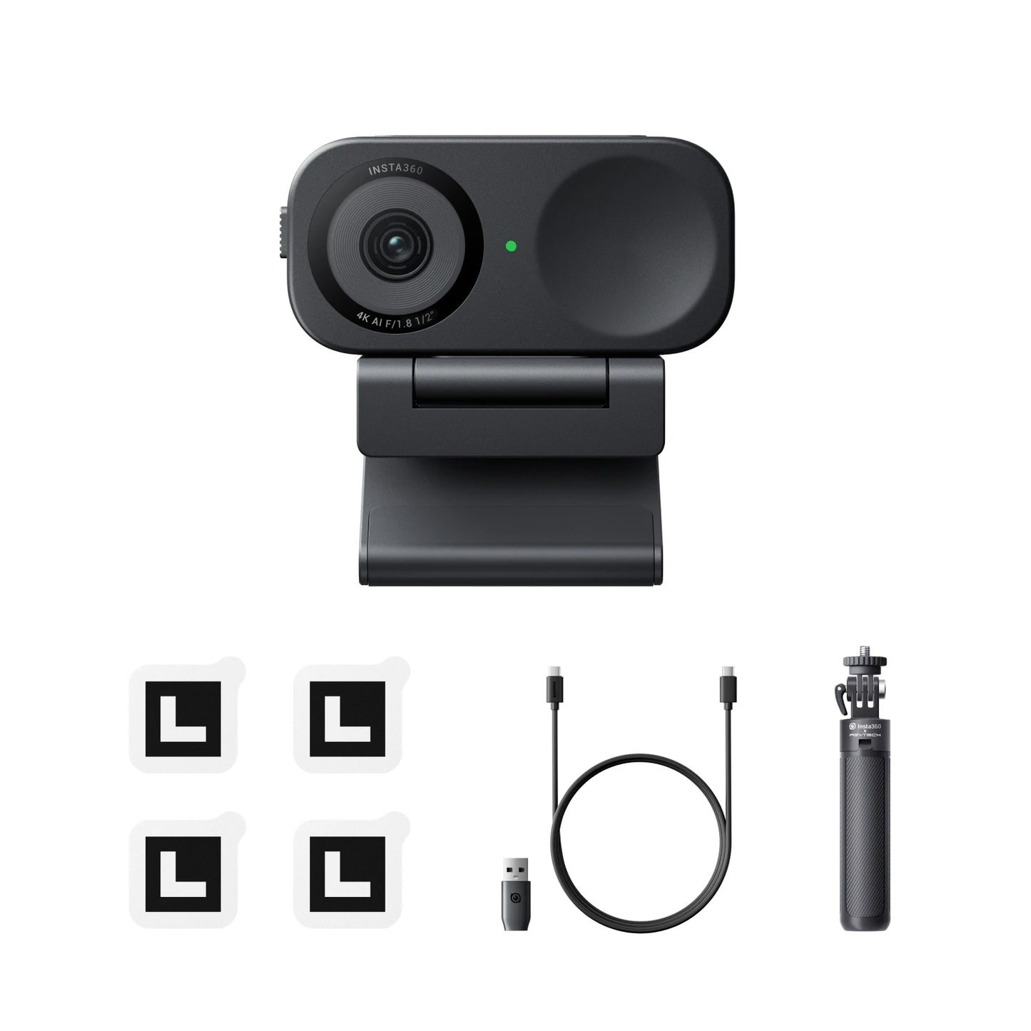 Insta360 Link 2 & 2C- PTZ 4K Webcam for PC/Mac
