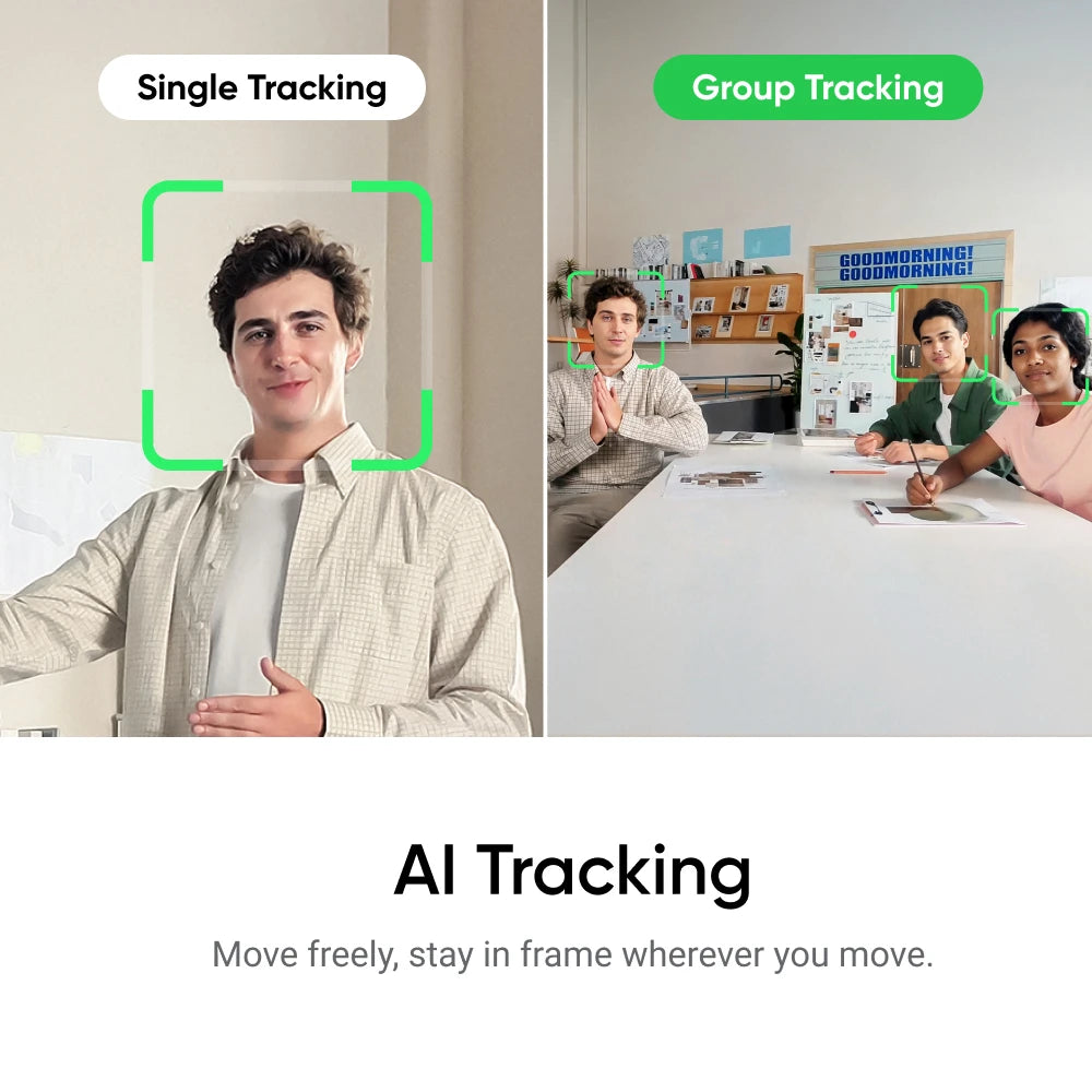 Insta360 Link 2 & 2C- PTZ 4K Webcam for PC/Mac