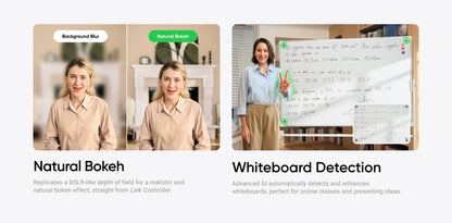 Insta360 Link 2 & 2C- PTZ 4K Webcam for PC/Mac