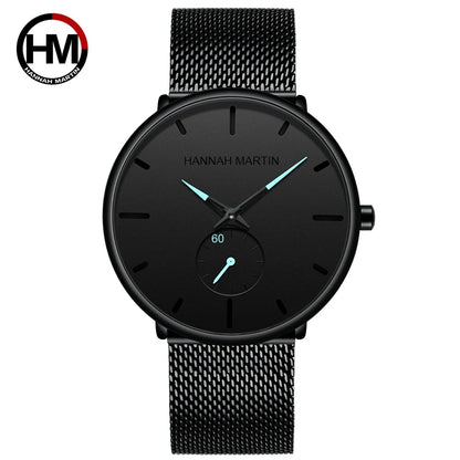 Hannah Martin Stainless Steel Mesh Watch