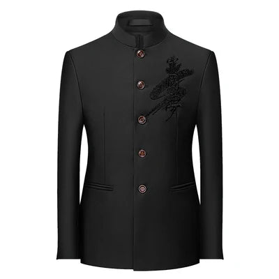 Men's Chinese Style Stand Collar Suit II