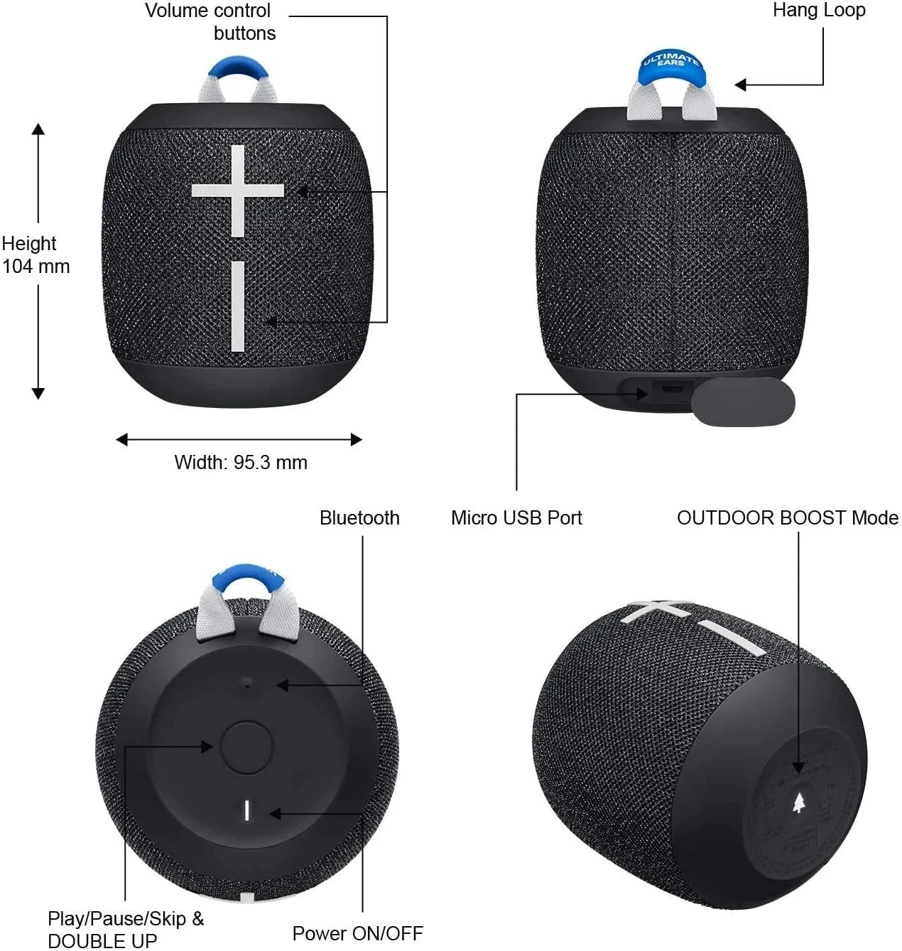 Logitech Ultimate Ears Wonderboom Speaker