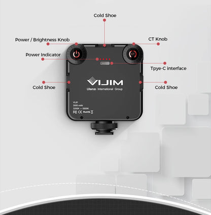 Ulanzi VIJIM VL81 Mini LED Video Light