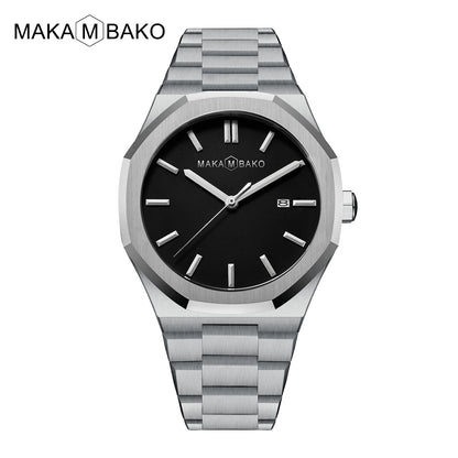 Stainless Steel Nordic Style Wristwatch