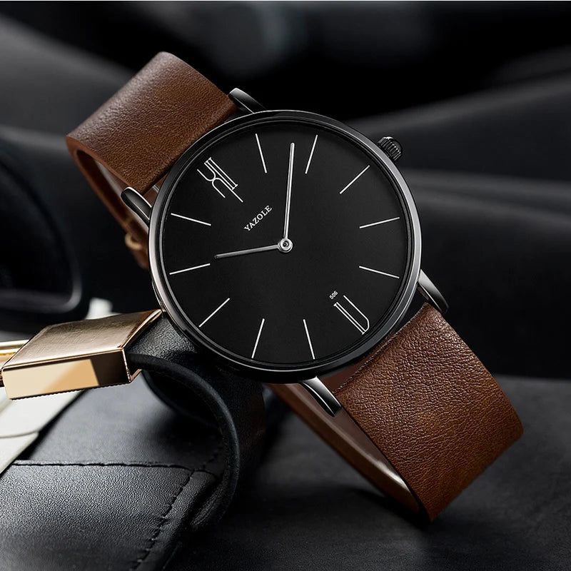 Analog Quartz Wristwatch