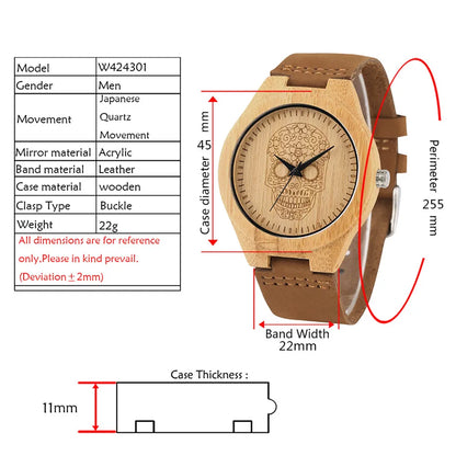 Nature Bamboo Wooden Watch