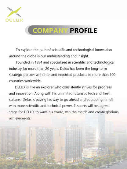 Delux M618 BU Ergonomic Vertical Mouse