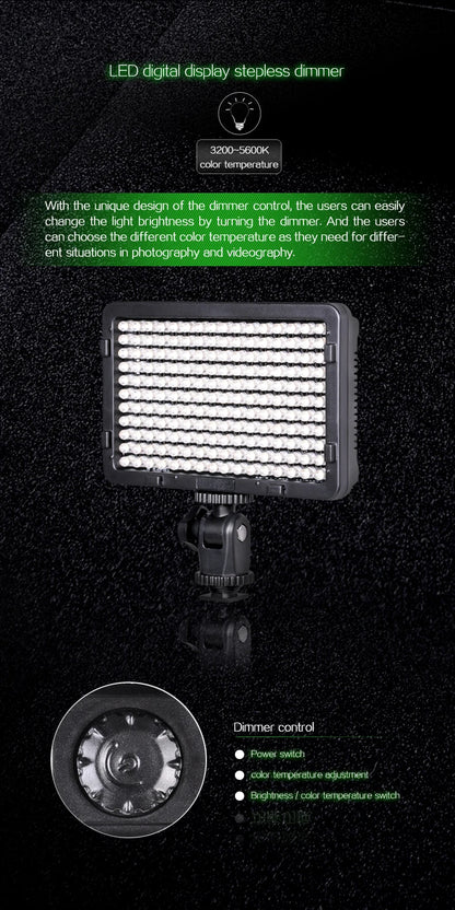 176 pcs LED Light for DSLR