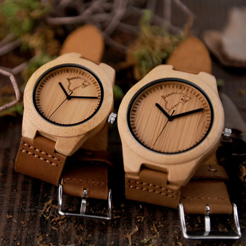 BOBO BIRD Unisex Bamboo Watch