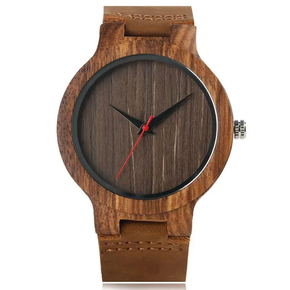 Natural Bamboo Wood Watch for Men