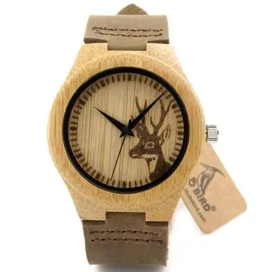 BOBO BIRD Unisex Bamboo Watch