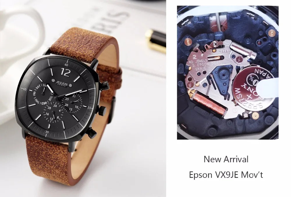 Real Functions Japan Mov't Men's Watch