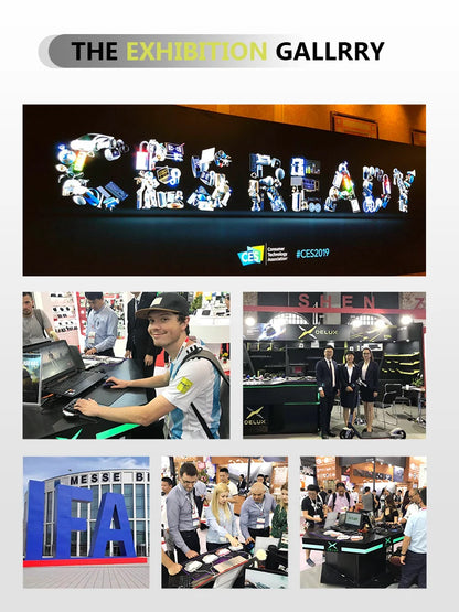 Delux M618 BU Ergonomic Vertical Mouse