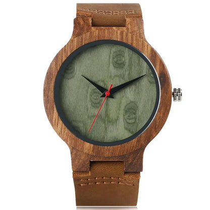 Natural Bamboo Wood Watch for Men