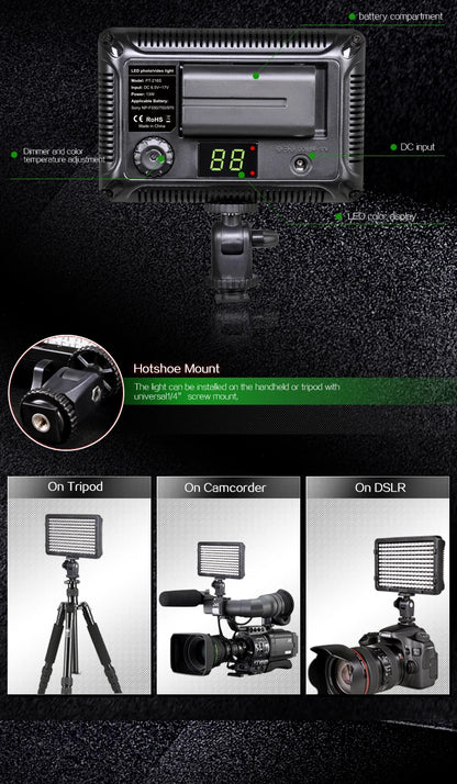176 pcs LED Light for DSLR