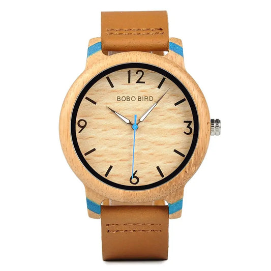BOBO BIRD Wooden Simple Watch