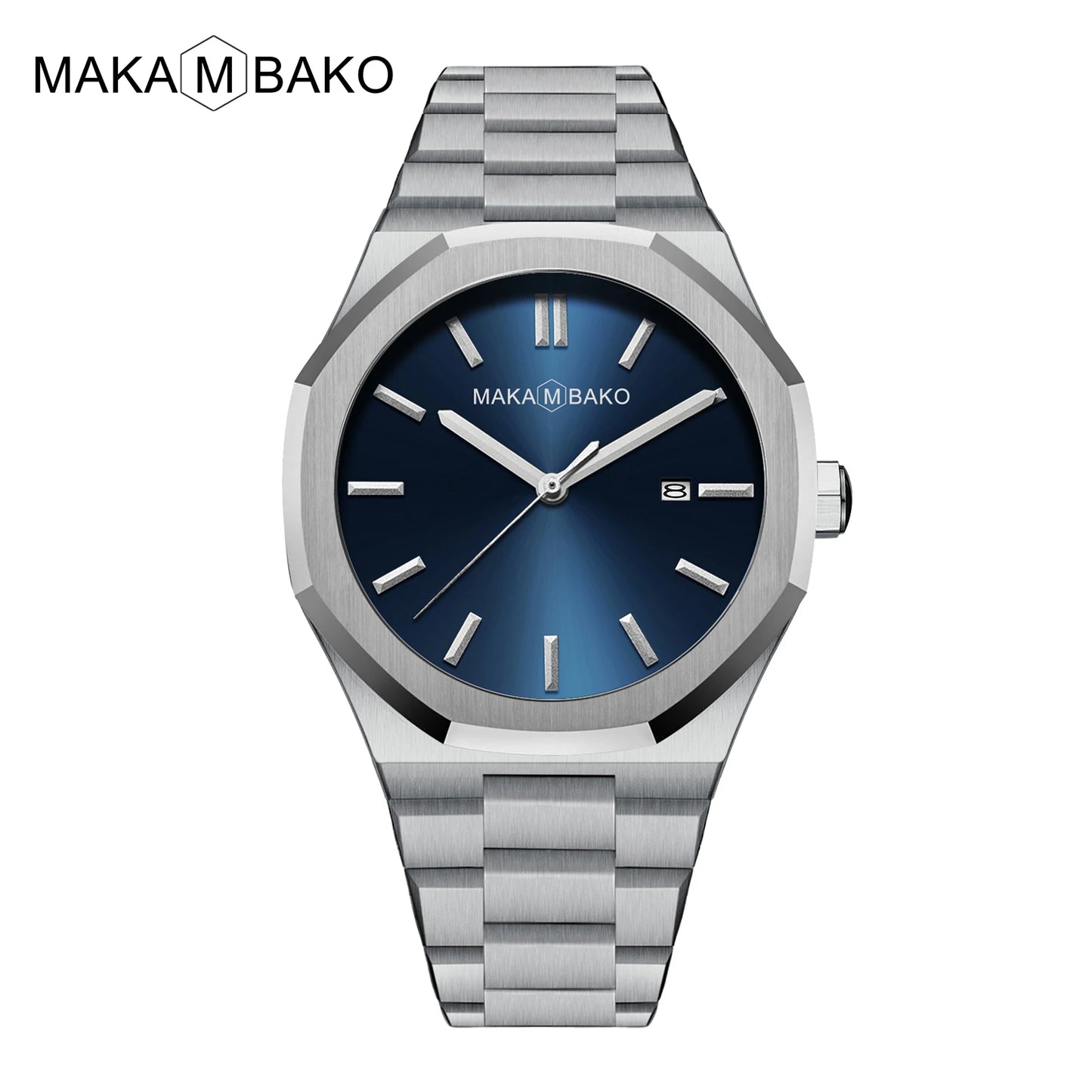 Stainless Steel Nordic Style Wristwatch